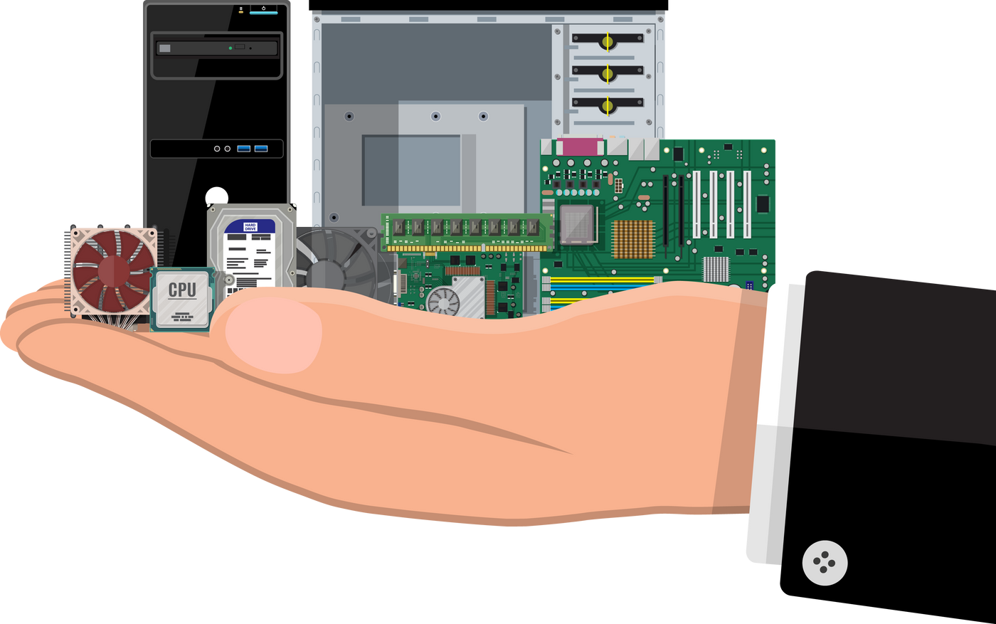 Assembling PC, Personal Computer Hardware